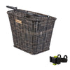 Basil Bremen Rattan Look (KF) Basket With Handlebar Holder