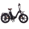 ET.Cycle F720 Fat Tyre Folding E-Bike, 300W, 48V 15Ah, 720Wh [Black 20"]