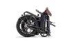 ET.Cycle F1000 Folding Fat E-Bike, 300W, 48V 21Ah, 1008Wh, Hydraulic Brakes [Black 20"]