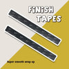 VLCmade Skelton Bar Tape, Black/White Printed Pattern