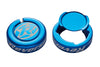 Bar End Lock On Pair Chip Reverse Components Blue