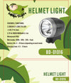 Kakapo Lights 2000 Lumen MTB Helmet & Handlebar Light