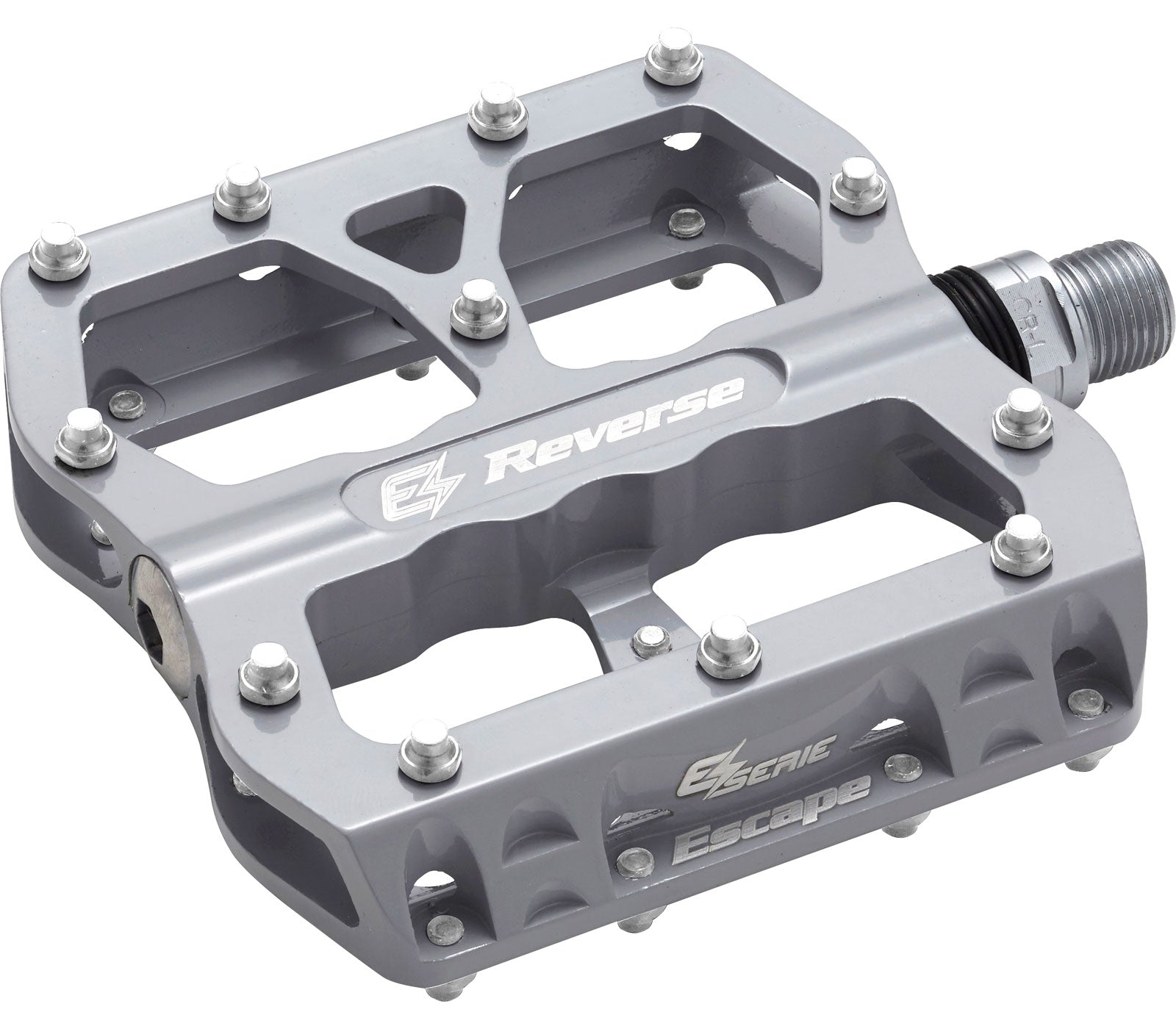 reverse flat pedale Flat Pedals Reverse Components E-Bike Escape Grey– Rider 18