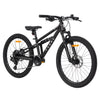 Kids BikePedal Jackal 24" Full Suspension Black Silver