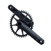 ROLLCii 11 Gravel Cranks 172.5mm, Sand Black