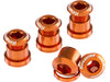 Chainring Bolt Set Bike Reverse Orange