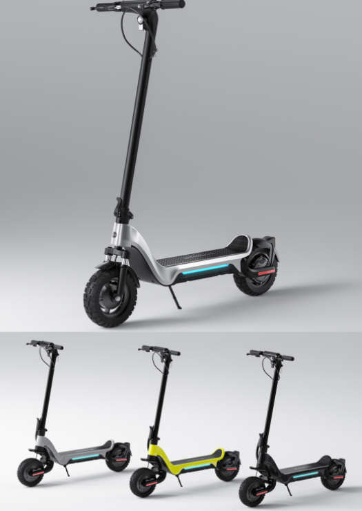 Electric Scooter Charged X5 PRO 2000W Silver– Rider 18