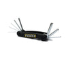 Pedro's Folding Hex Set - 8-Function with T25, 110g