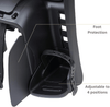 Polisport Groovy MIK‑HD Rear Bicycle Seat – Black/Dark Grey (Up to 22 kg)