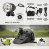 Kakapo Lights 2000 Lumen MTB Helmet & Handlebar Light