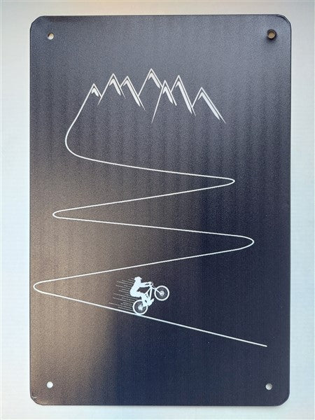 Metal Sign Rider MTB metal signs– Rider 18