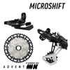 Microshift Advent MX Groupset 1x11 Pro RD 11-50 XD