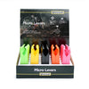 Pedro's Micro Tyre Levers - 25-Pair Counter Display, 5 Colours