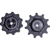 Reverse Pulley Set 11T, Upper and lower pulley (P1 set) ID Ø5mm, width 8mm Nylon & sealed bearing