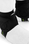 REKD Energy Covert Ankle Guards Black Large/X Large