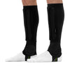 REKD Energy Covert Shin+Ankle Guards Black Long Large/X Large
