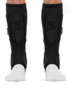 REKD Energy Covert Shin+Ankle Guards Black Short Small/Medium