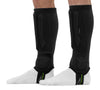 REKD Energy Covert Shin+Ankle Guards Black Short Small/Medium