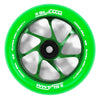 Slamm 110mm Team Wheel Green/Green 110mm