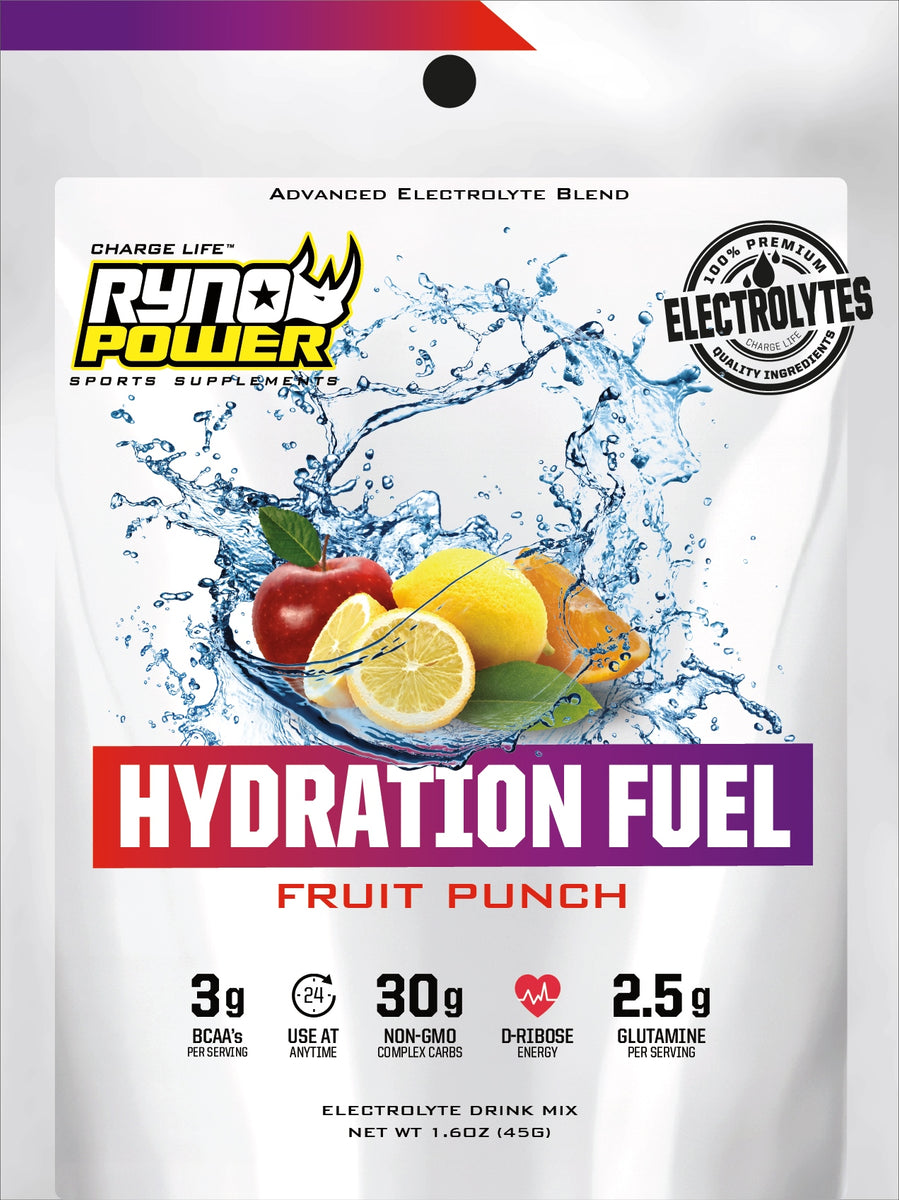 Ryno Power 12pk Fruit Punch Hydration Fuel– Rider 18