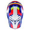 Troy Lee Designs D4 AS Composite Helmet Omega White/Blue