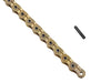 Bike chain YBN Single speed Half Link Chain Gold