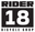 Rider 18 logo