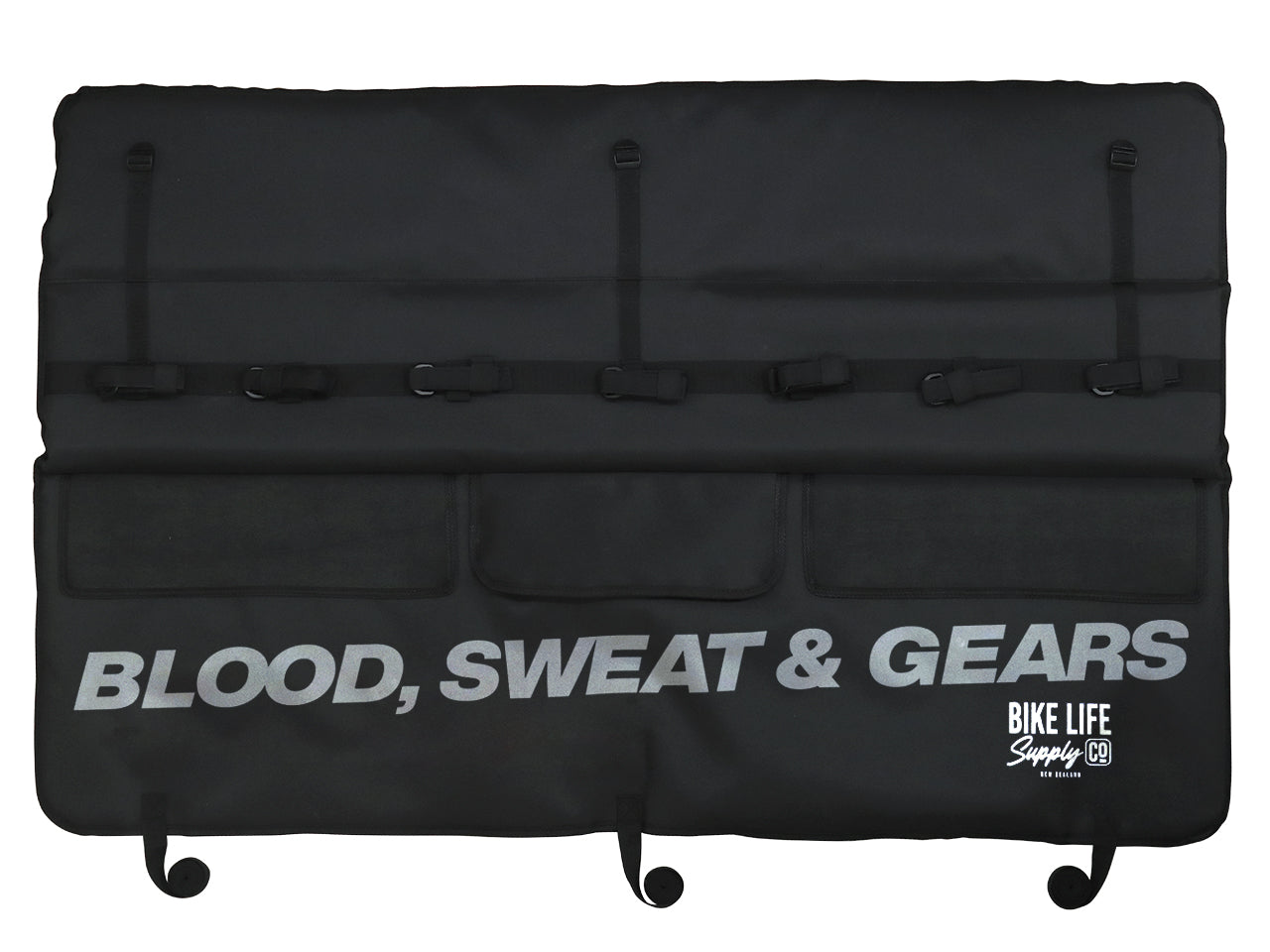 Bicycle Ute Tailgate Pad Black Blood Sweat & Gears