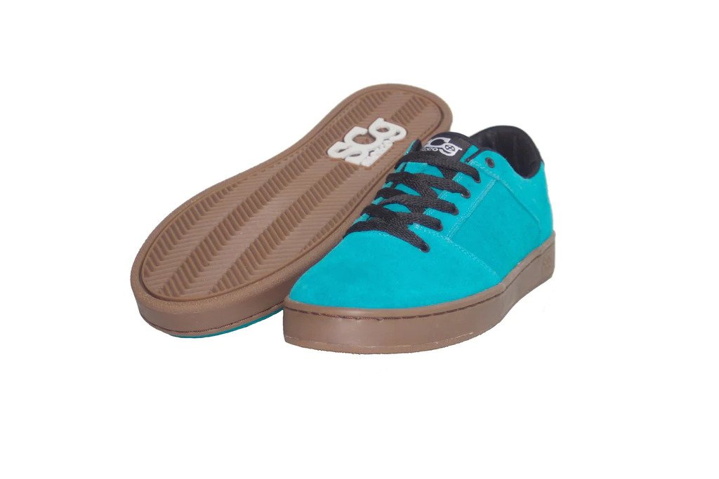 Sound MTB Shoes Turquoise Suede Gum Outsole size 6