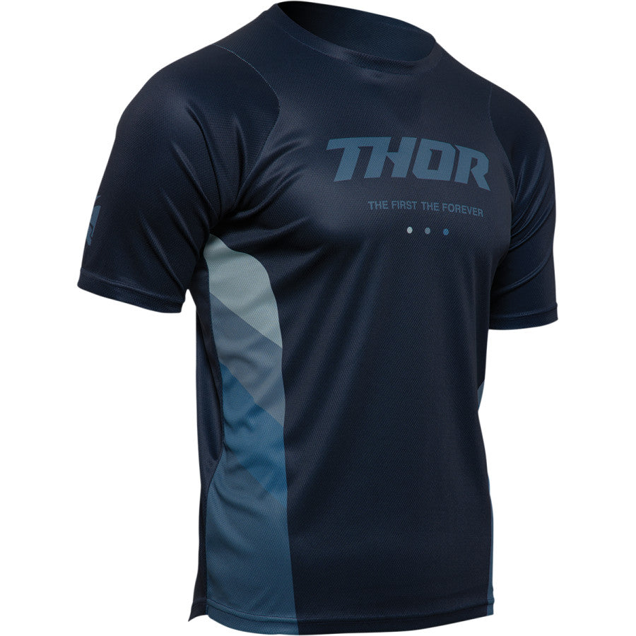 Jersey Thor MTB Assist React Midnight/Teal Large