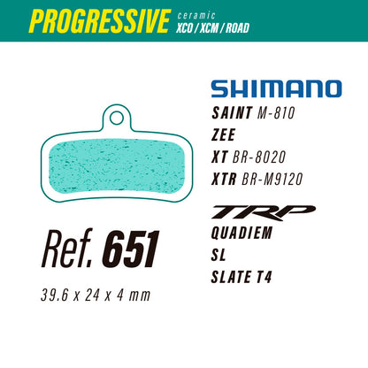 Bike Brake Pads Less Brakes Progressive 651