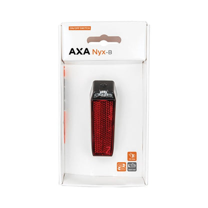 Bike small fender rear light AXA Nyx Battery