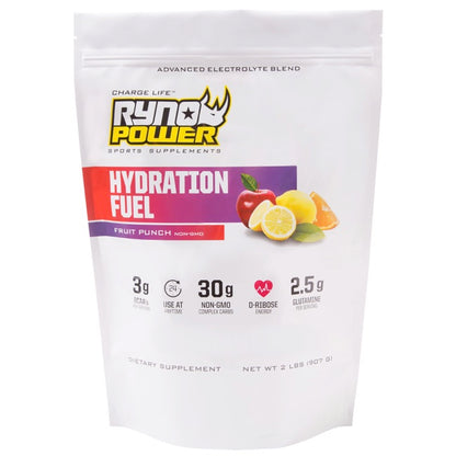 Hydration Fuel Ryno Power Fruit Punch 900g