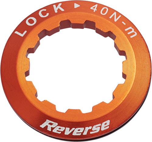 Bike 8-11 speed Cassette Lock Ring Reverse Orange