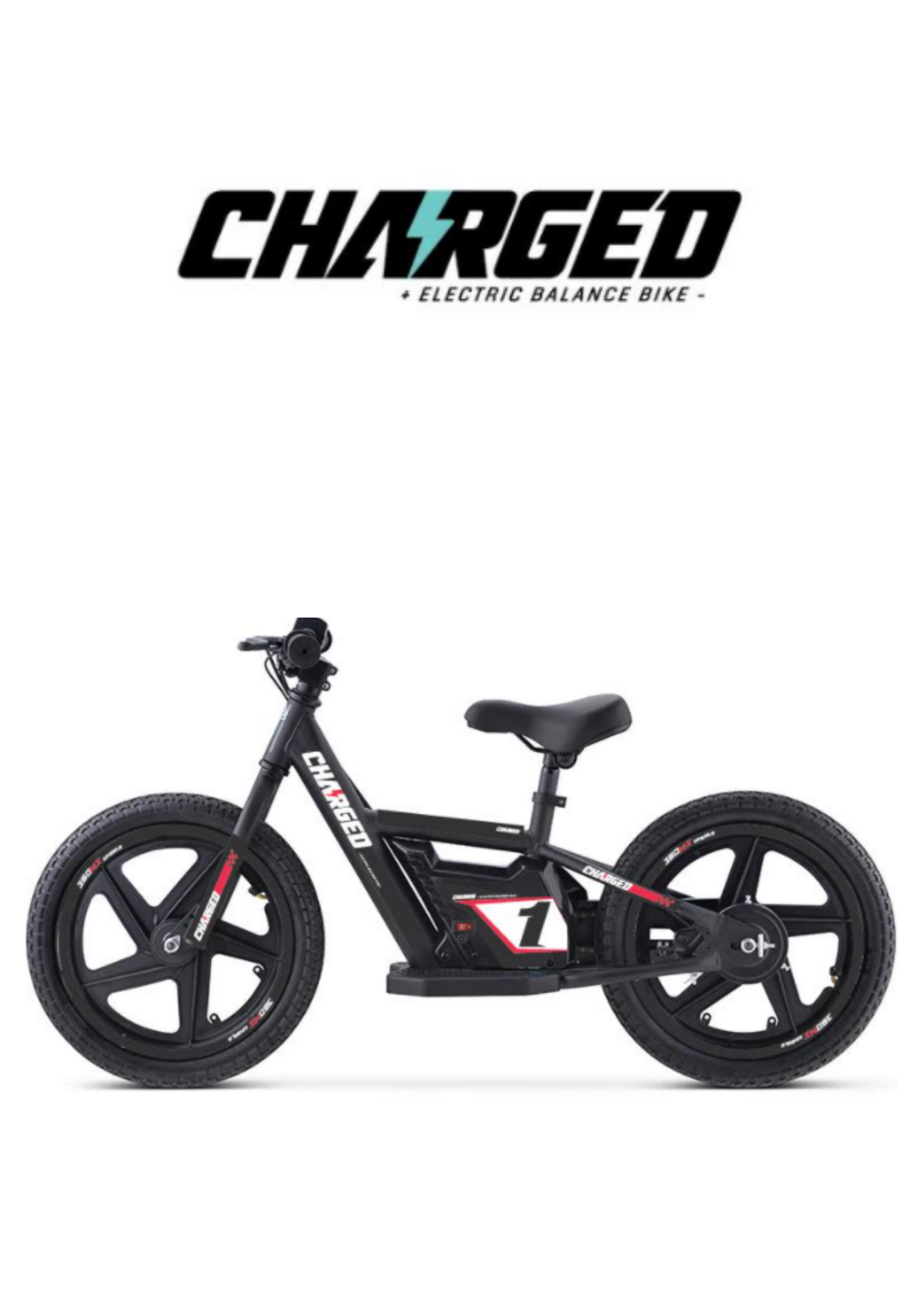 Balance E-Bike Charged 16" Red