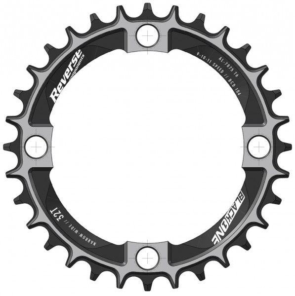 Chainring Reverse Black One 104mm 32T