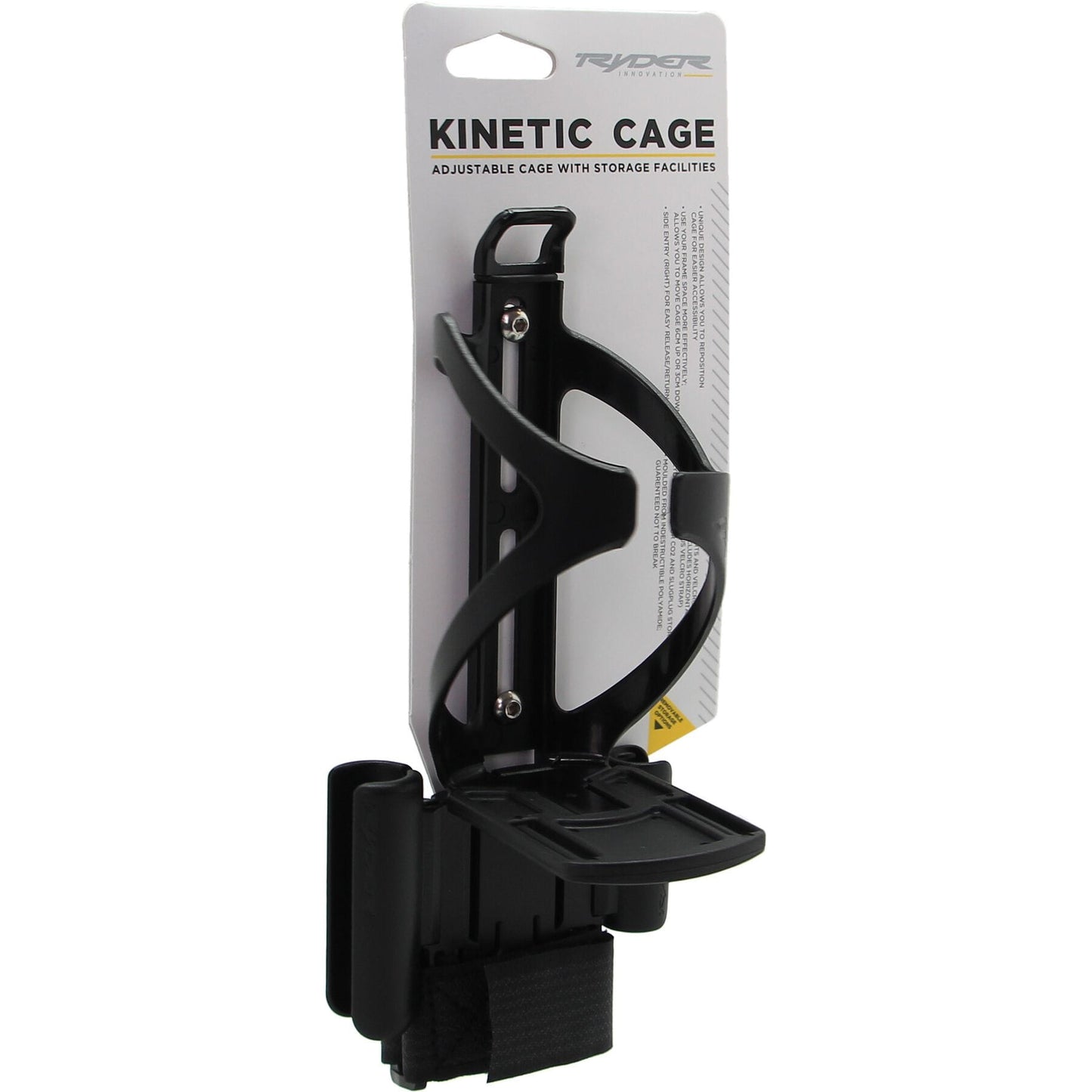 Bottle Cage, Inserts & Strap Ryder Cycling